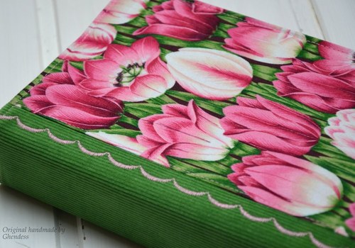 Obal na knihu - Tulipe rose IV — foto 2