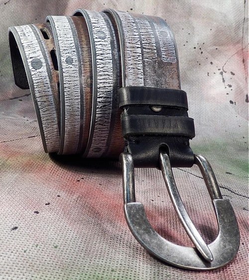 Kožený Opasek Blacksmith — foto 3