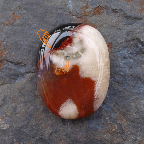 Sardonyx, výběrová placka — foto 3