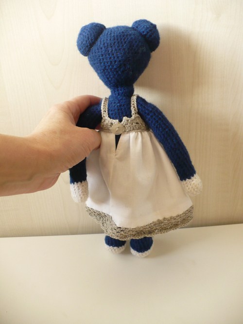 Vlněná kočička Klárka - 28 cm — foto 2
