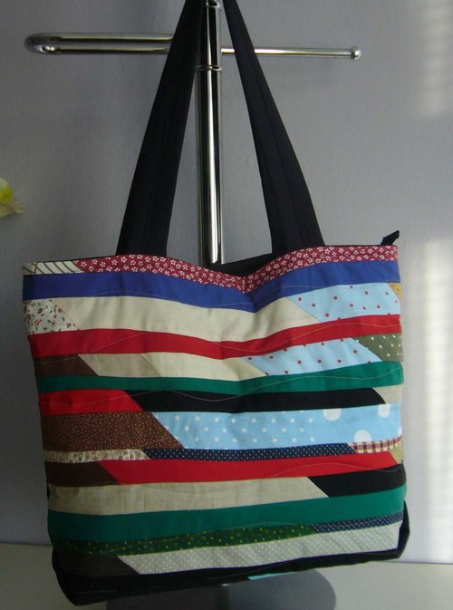 Crazy patchwork - barevná — foto 2