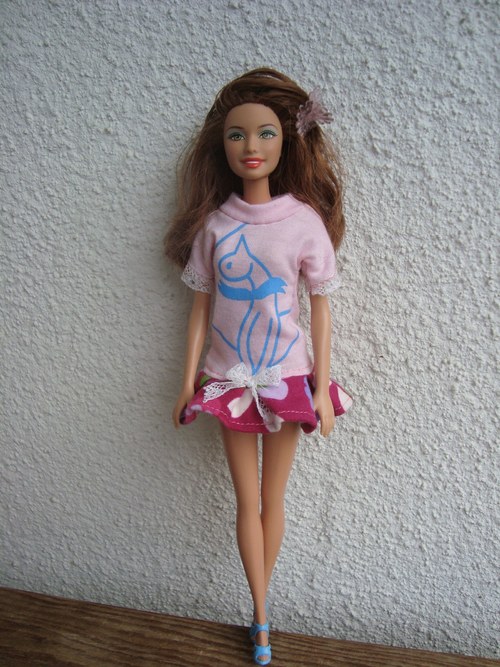 Šaty s kočkou — foto 6