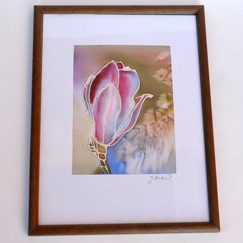 Magnolie - hedvábný obrázek — foto 2