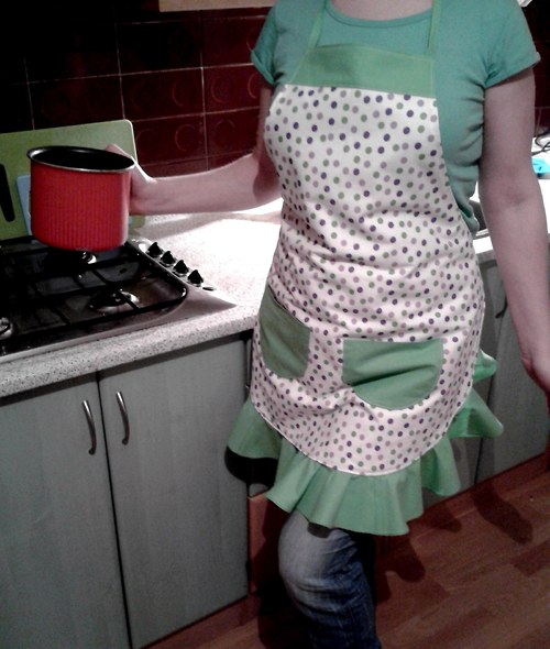 Puntíkatá zástěra pro veselé kuchařky — foto 5