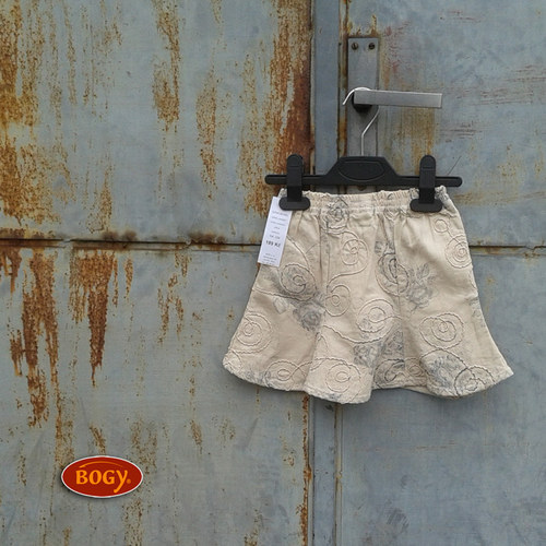 Sleva - plátěná sukně zvonek se vzorem 104 — foto 2