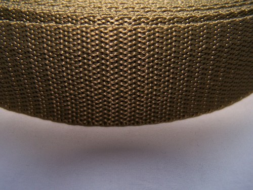 Popruh šíře 30mm - khaki — foto 2