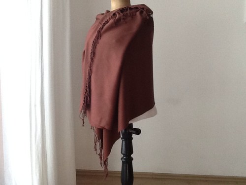 Hnědá pašmína — foto 3