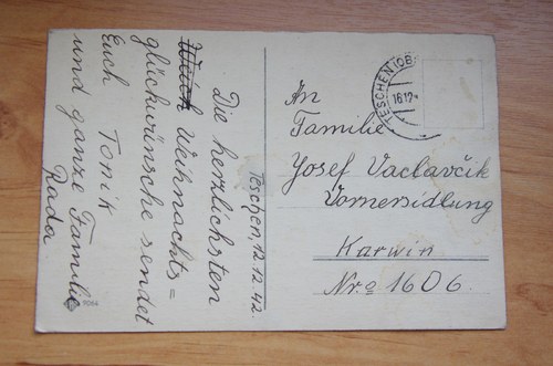 Vánoce 1942 — foto 2