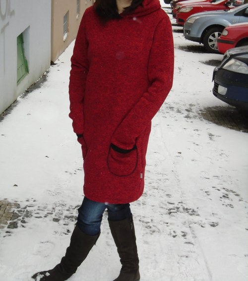 Šaty melírované...teplé... — foto 2