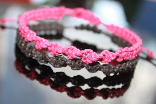 Jsme pár... ;) Náramky macramé — foto 4