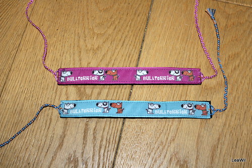 Náramek taft 2cm bullteriér — foto 6