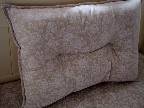 Futon, růže na režné — foto 5