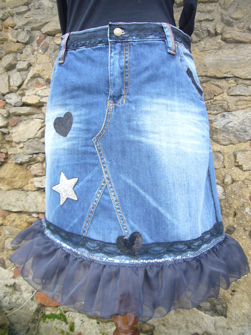 Denim "Drakulka" - objednávka — foto 2