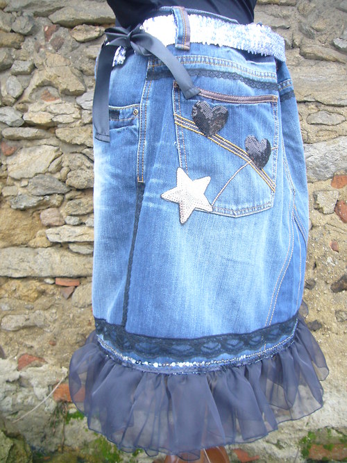 Denim "Drakulka" - objednávka — foto 3