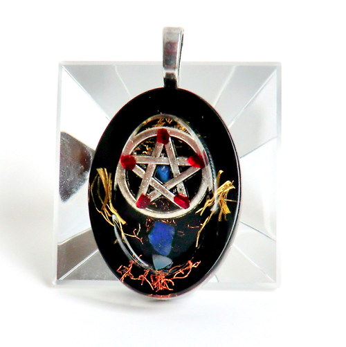 Amulet * OBJ - Šperk - Pentagram / Ochrana — foto 4