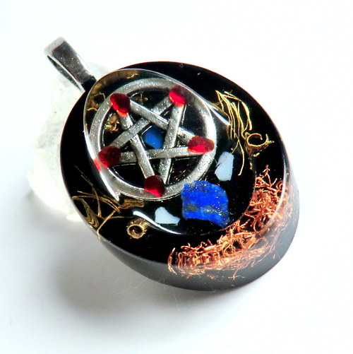 Amulet * OBJ - Šperk - Pentagram / Ochrana — foto 2