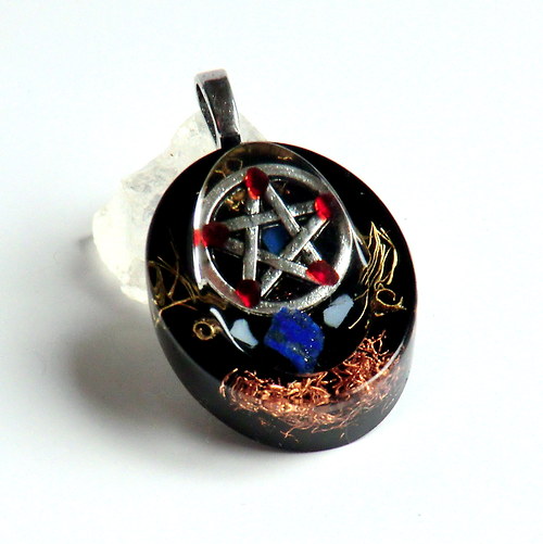 Amulet * OBJ - Šperk - Pentagram / Ochrana — foto 3