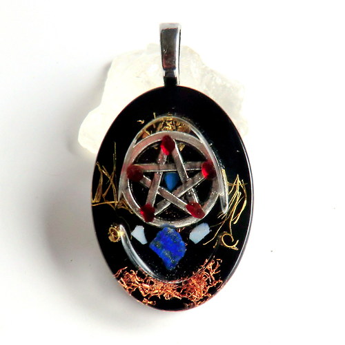 Amulet * OBJ - Šperk - Pentagram / Ochrana — foto 5