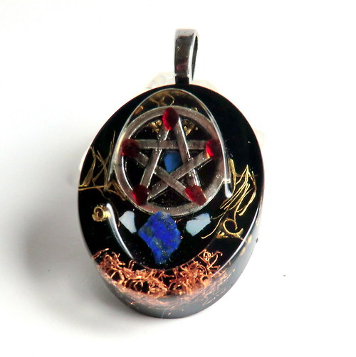 Amulet * OBJ - Šperk - Pentagram / Ochrana — foto 6