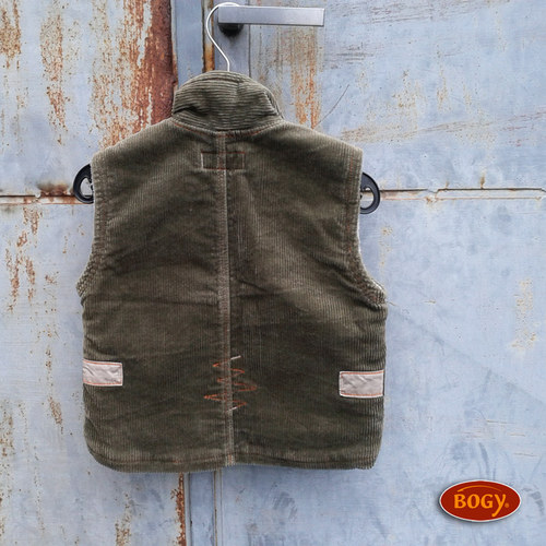 SLEVA - unisex dětská vesta oteplená fleecem 92/98 — foto 2