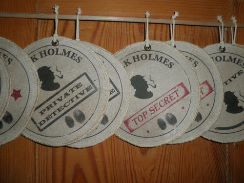 Lněný podšálek Sherlock Holmes I — foto 5