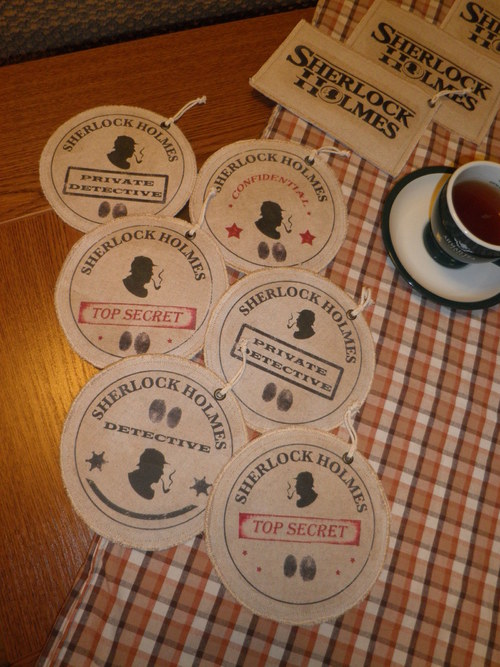 Lněný podšálek Sherlock Holmes V — foto 6
