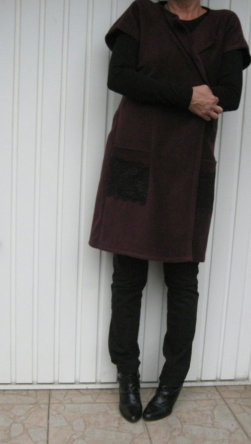 Fleecová vesta — foto 3