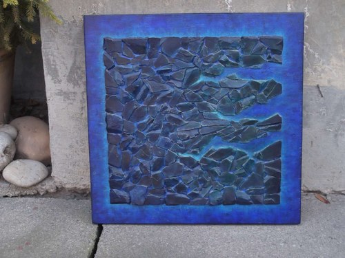 Nástěnný panel - kamenná mozaika — foto 2