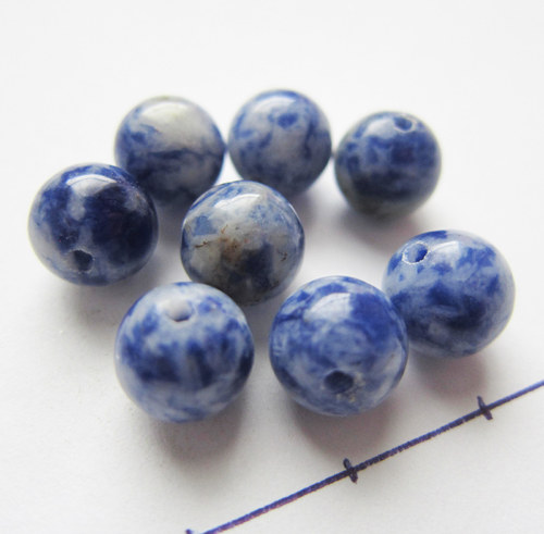Sodalit kulička 8 mm — foto 4