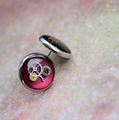 Burgundy circles — foto 2