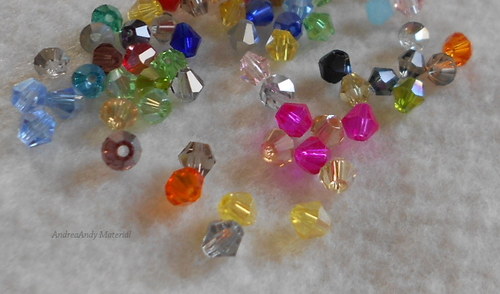 119-Broušená sluníčka, mix barev 4mm — foto 2