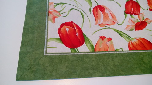 Červený tulipán 56 x 56 — foto 3