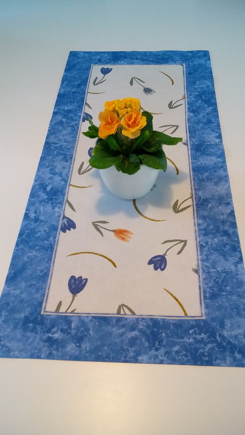 Modrý tulipán 83 x 36 — foto 3