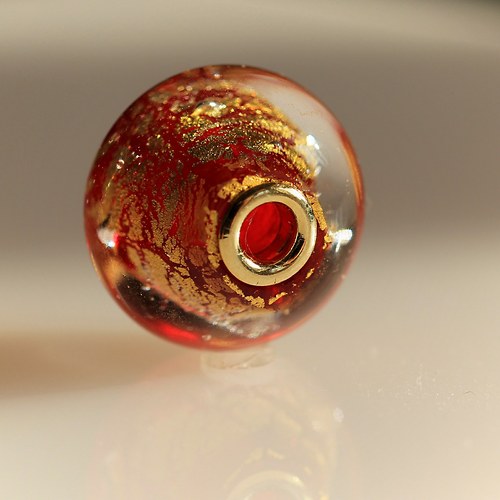 Přívěsek "Ruby"sklo®+Ag925 — foto 2