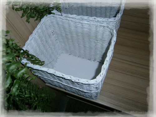 Duo bílých košíčků... — foto 2