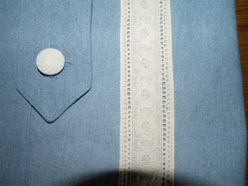 Riflová s krajkou — foto 3