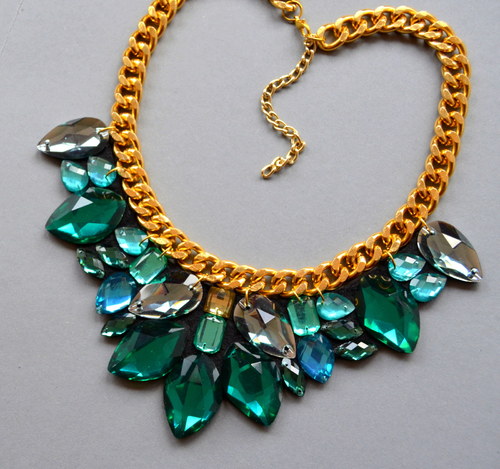 VÝPRODEJ!!! Náhrdelník EMERALD — foto 5