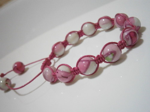 Macramé náramek — foto 4