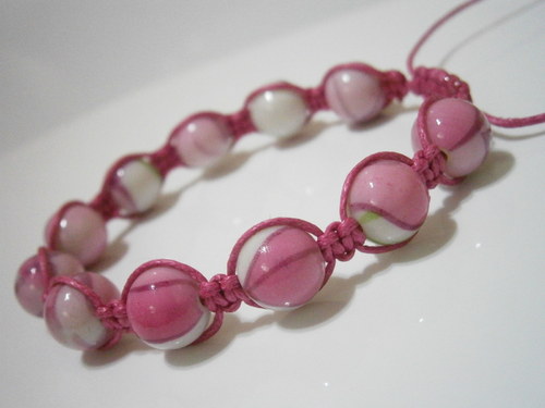 Macramé náramek — foto 5