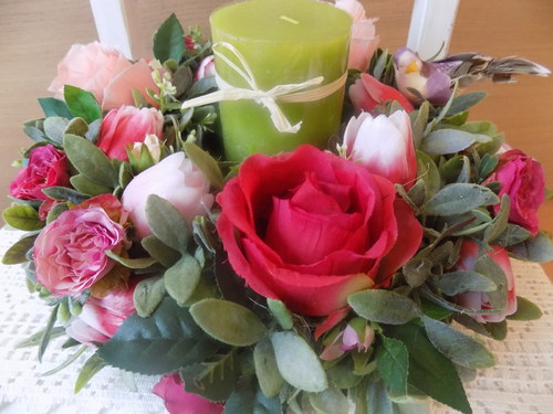 Tulipány v růžích — foto 2