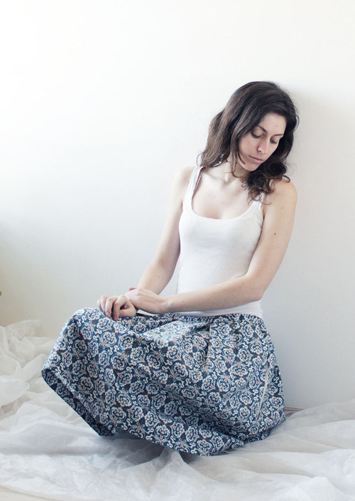 Damašková sukně M — foto 5