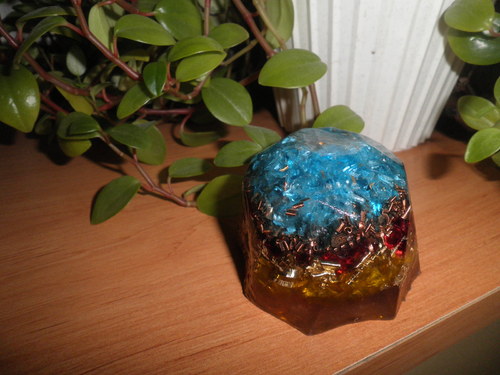 Šišatý diamant s ametystem — foto 2