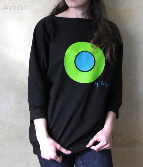 Černá tunika - green&turquoise — foto 3