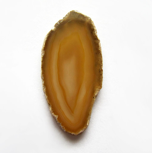 Achátový plátek, 31x15x3 — foto 2