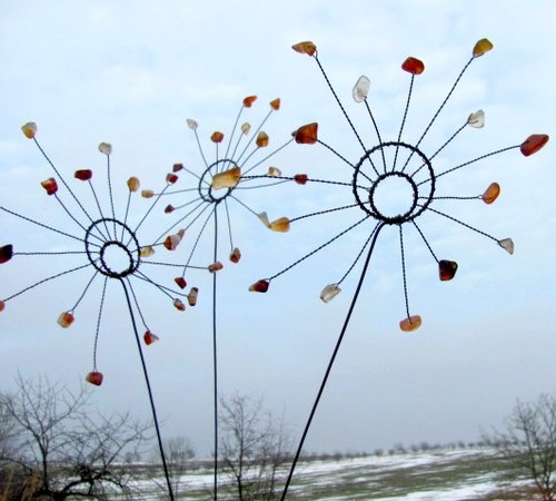 Sluníčko zápich- karneol — foto 4