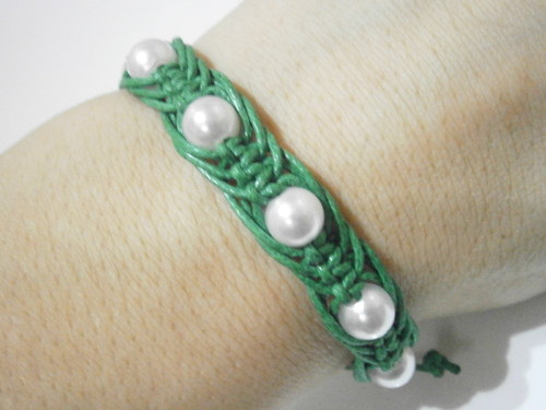 Macramé náramek — foto 5