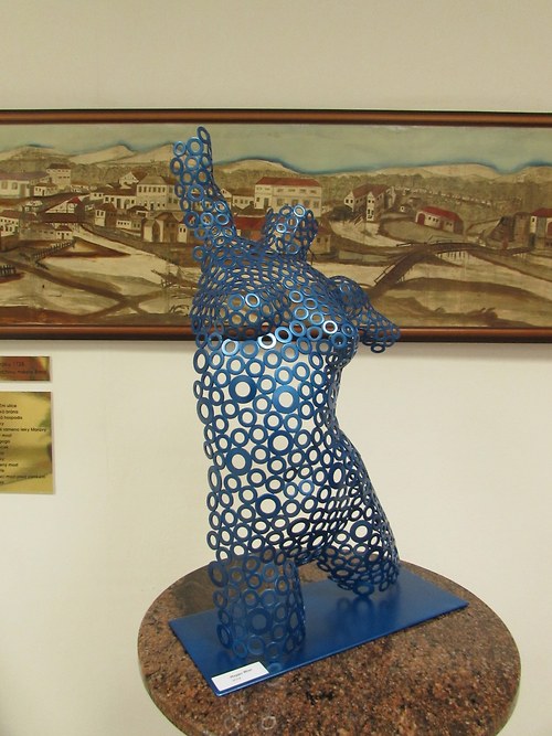 Svařované torzo - "Happy Blue" — foto 2
