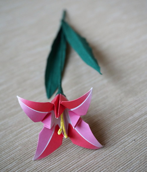 Origami lilie — foto 2