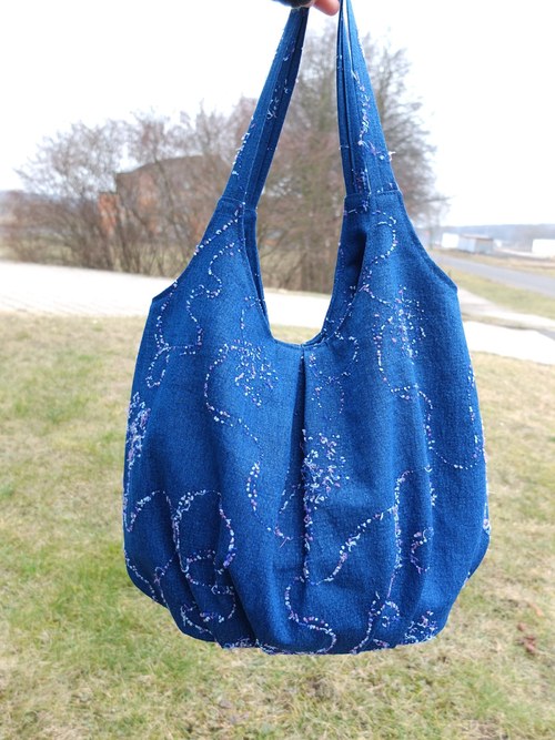 Hobo Bag "Blue Jeans" — foto 5