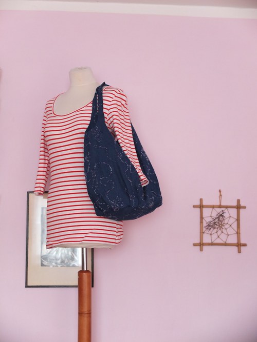 Hobo Bag "Blue Jeans" — foto 3